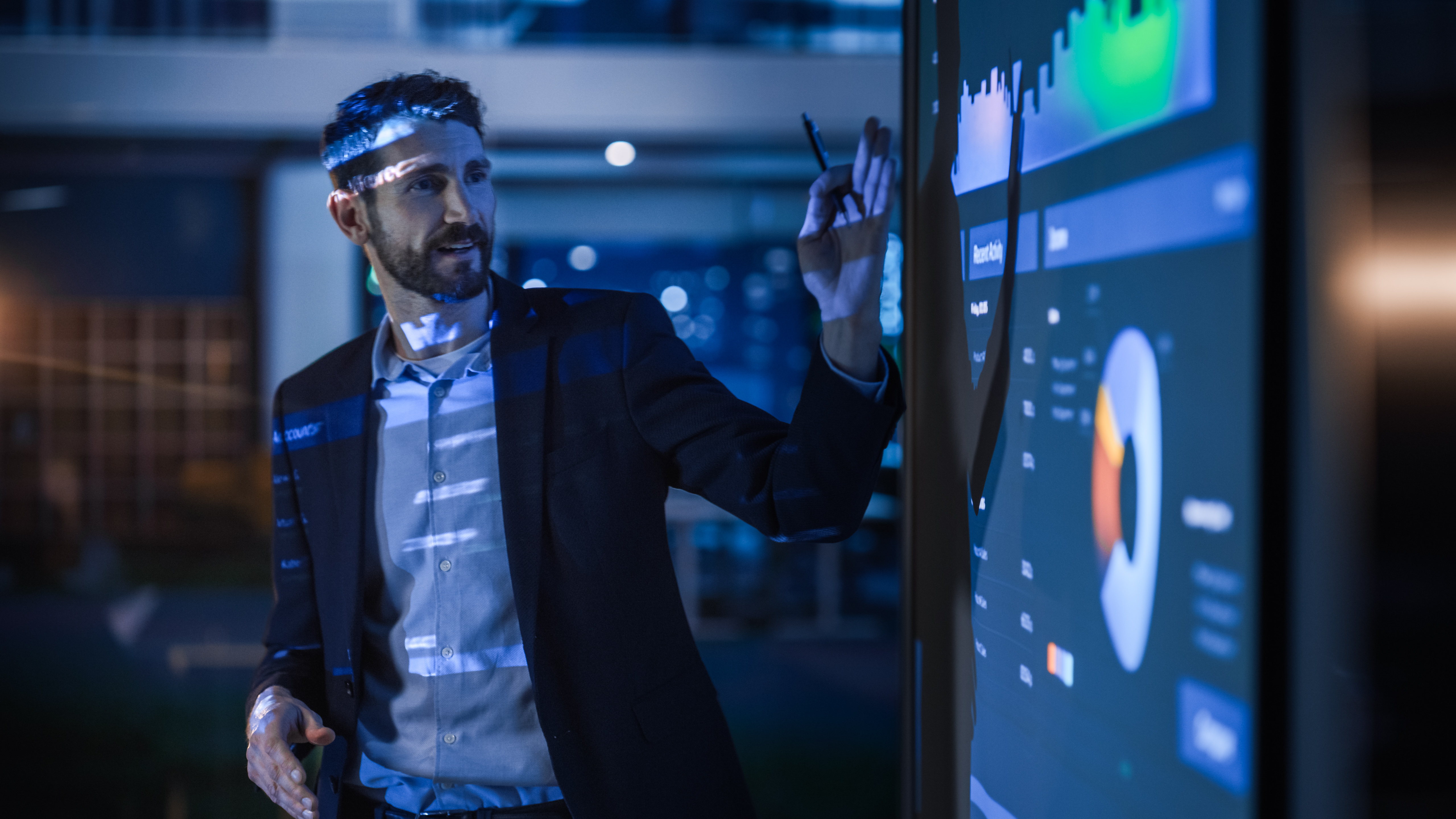 man and data